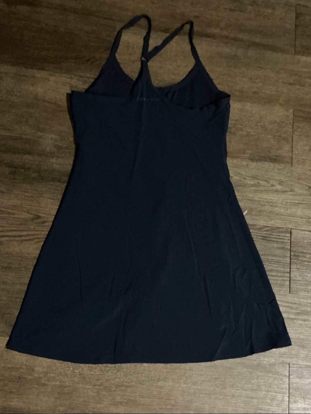 Outdoor Voices navy blue strappy active dress